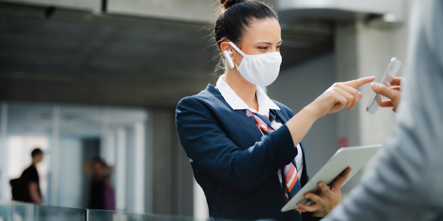 Covid-19 controlli in aereoporto