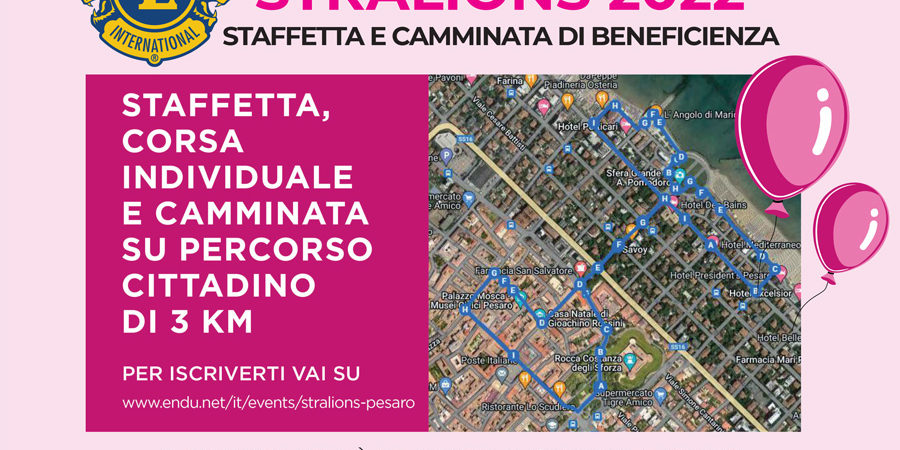 AVVERA sponsor della camminata di beneficenza STRALIONS 2022