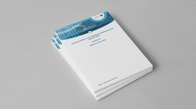 Calcolo delle sanzioni privacy: In consultazione pubblica le Linee Guida dell’EDPB