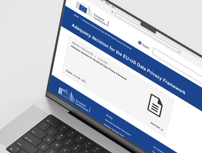 EDPB sul trasferimento di dati personali agli Stati Uniti