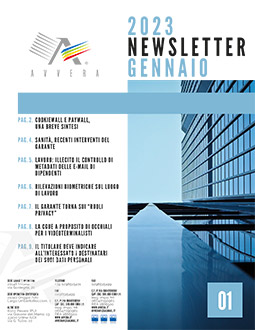 Newsletter Avvera Gennaio 2023