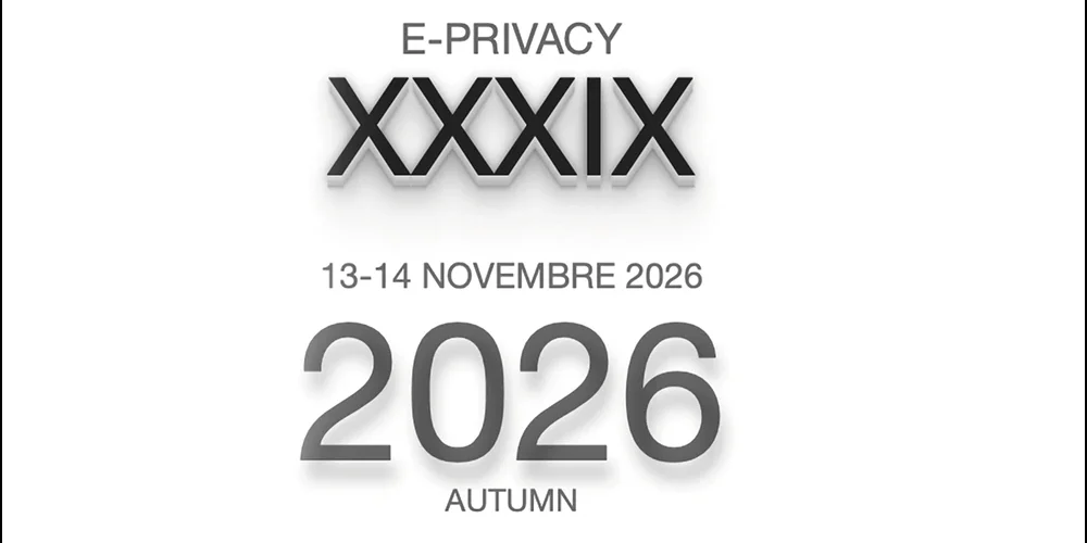Avvera al convegno “e-privacy XXXIX” Avvera al convegno “e-privacy XXXIX”
