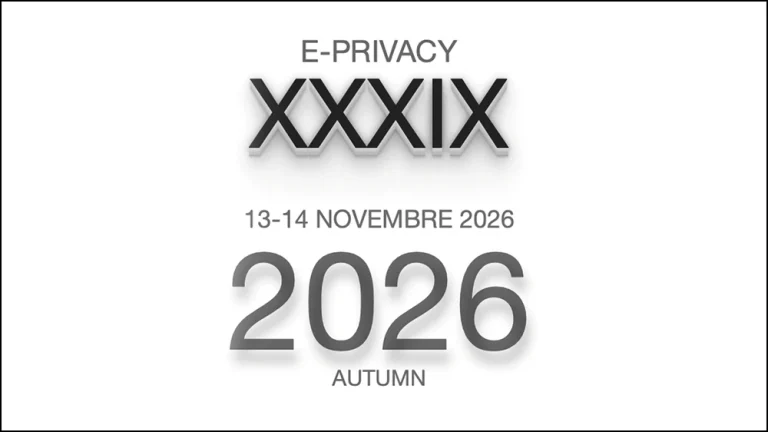 Avvera al convegno “e-privacy XXXIX” Avvera al convegno “e-privacy XXXIX”