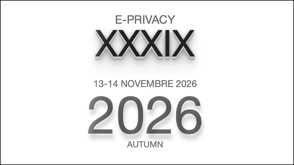 Avvera al convegno “e-privacy XXXIX” Avvera al convegno “e-privacy XXXIX”